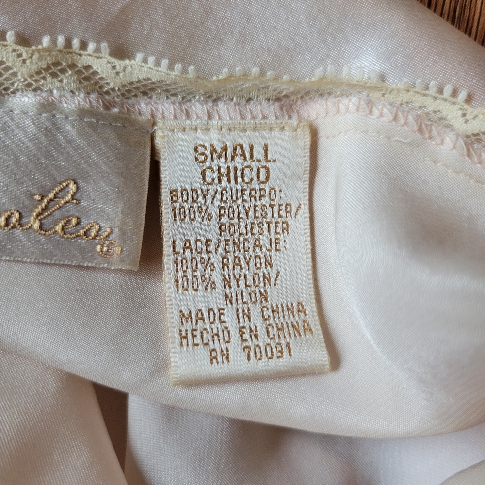 Vintage Delicates Off White Slip Dress - Picture 6 of 6